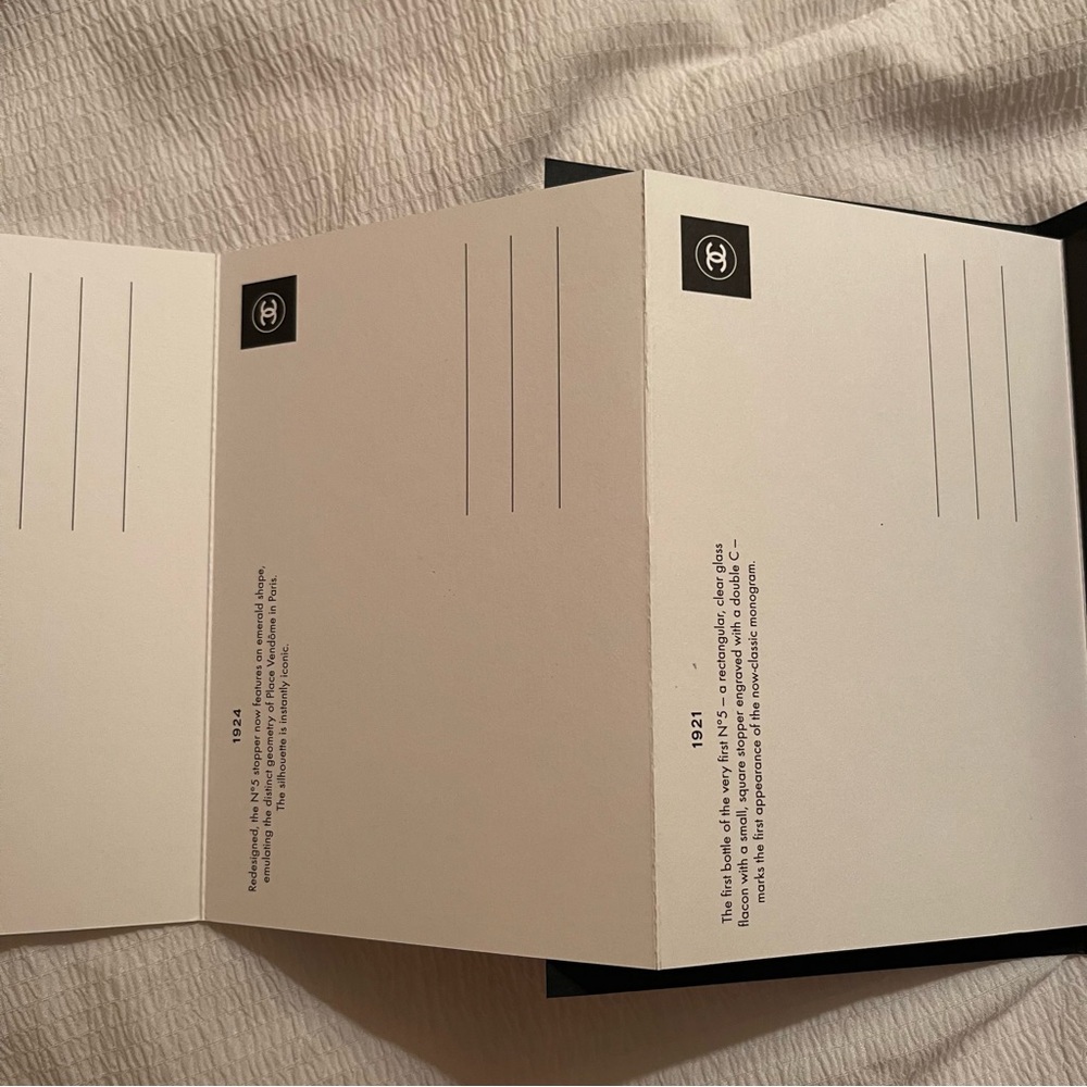 Chanel N°5 Postcard Set - Picture 5 of 5